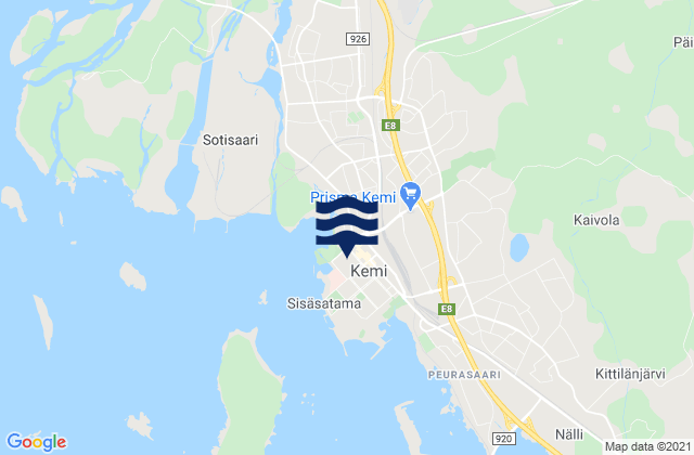 Kemi, Finland潮水
