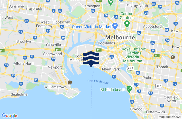 Kensington, Australia潮水