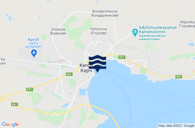 Kerch, Ukraine潮水