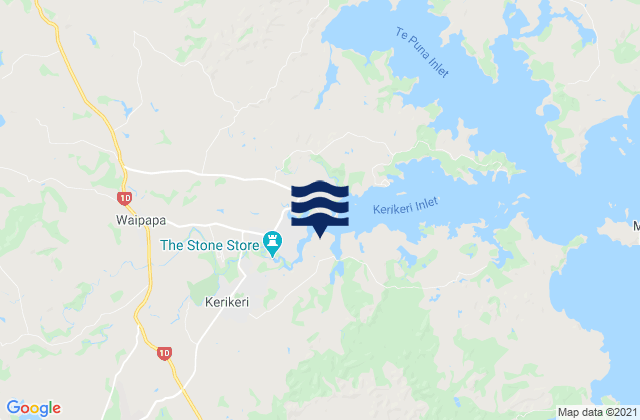 Kerikeri, New Zealand潮水