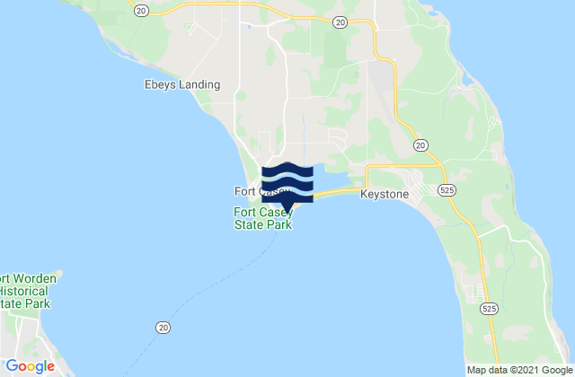 Keystone Harbor (Admiralty Head), United States潮水