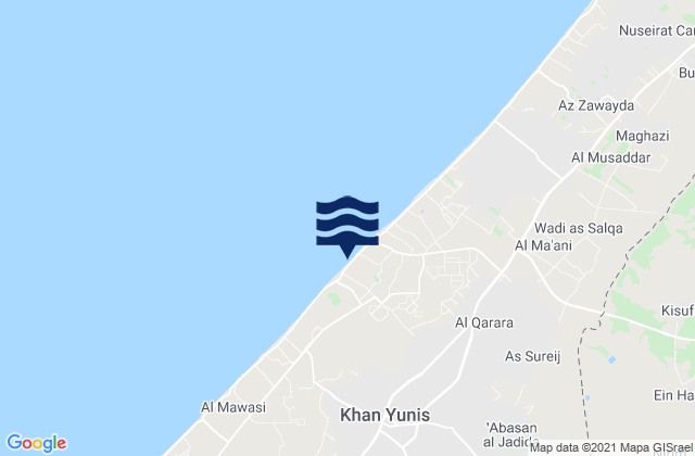 Khuzā‘ah, Palestinian Territory潮水