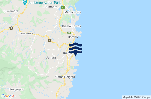 Kiama, Australia潮水