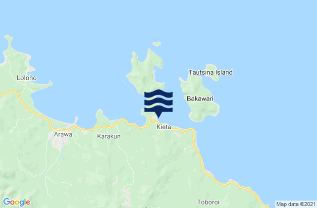 Kieta, Papua New Guinea潮水