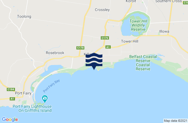 Killarney Beach, Australia潮水