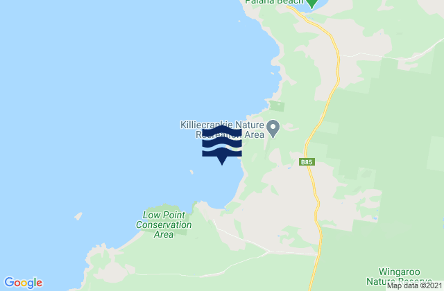 Killiecrankie Bay, Australia潮水