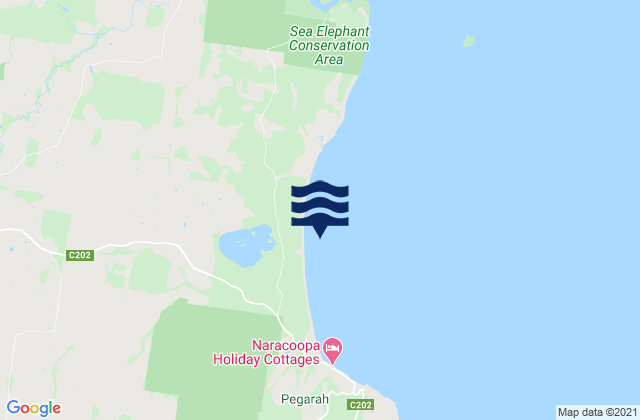 King Island, Australia潮水