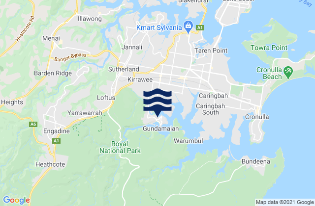 Kirrawee, Australia潮水