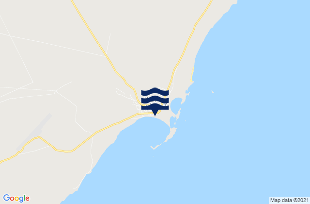 Kismayo, Somalia潮水