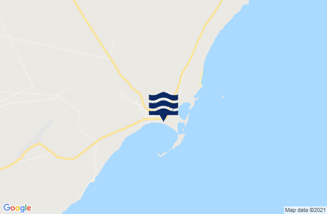 Kismayu, Somalia潮水