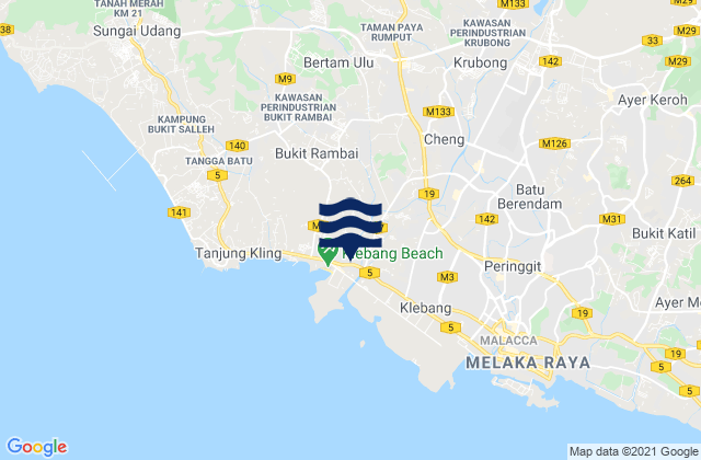 Klebang Besar, Malaysia潮水