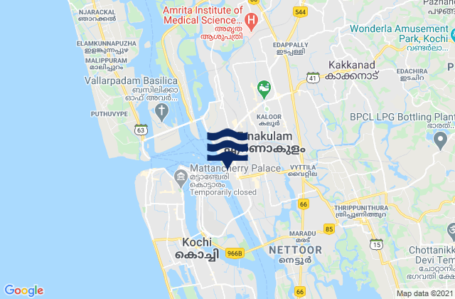 Kochi, India潮水