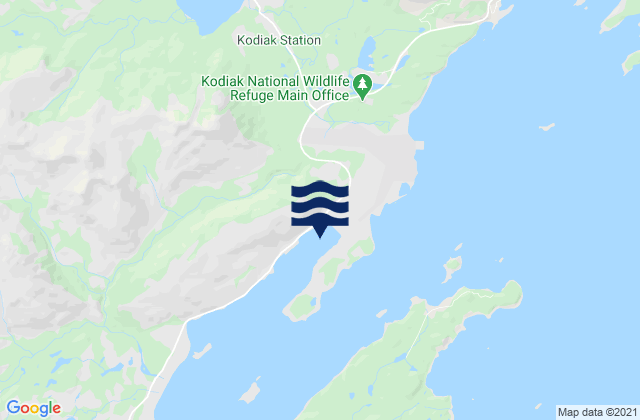 Kodiak Womens Bay, United States潮水
