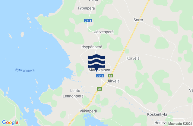 Kokkola, Finland潮水