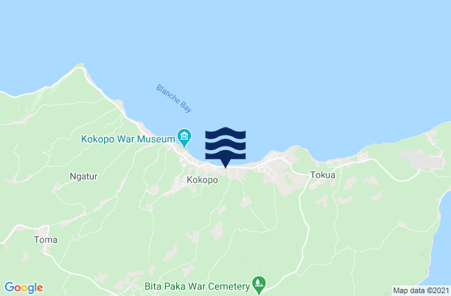 Kokopo, Papua New Guinea潮水