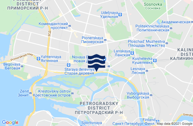 Kolomyagi, Russia潮水