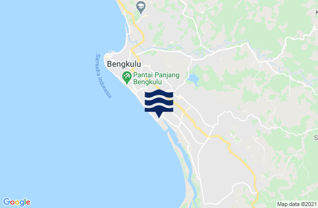 Kota Bengkulu, Indonesia潮水