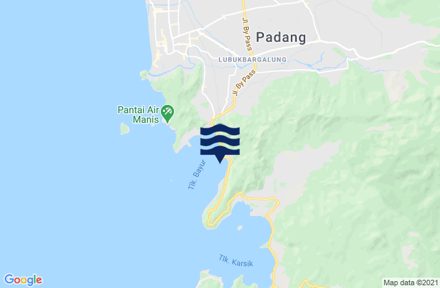 Kota Padang, Indonesia潮水
