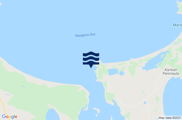 Kotiatia Point, New Zealand潮水