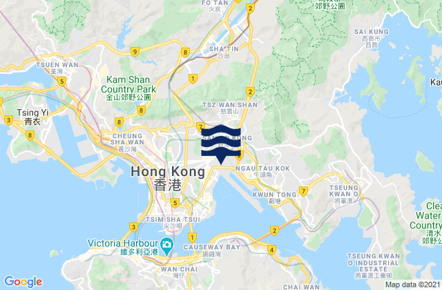 Kowloon City, Hong Kong潮水