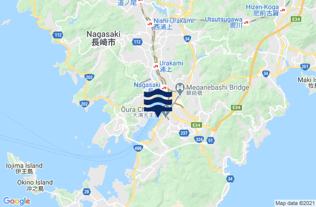 Kozonemachi, Japan潮水