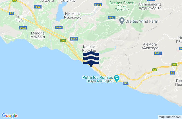 Koúklia, Cyprus潮水