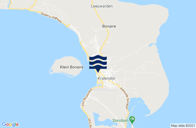 Kralendijk, Bonaire, Saint Eustatius and Saba 潮水