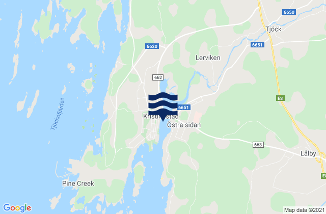 Kristinestad, Finland潮水