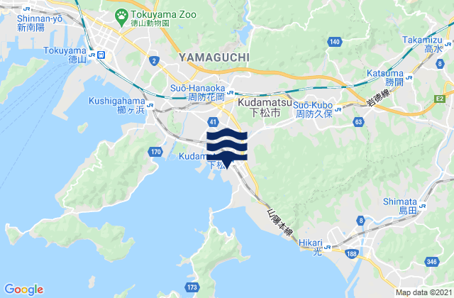 Kudamatsu Shi, Japan潮水