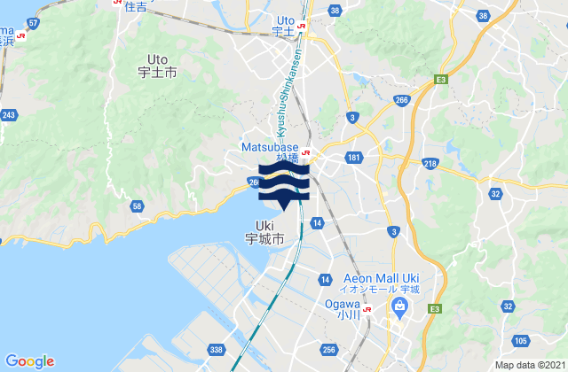 Kumamoto, Japan潮水