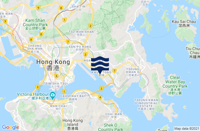 Kwun Tong, Hong Kong潮水