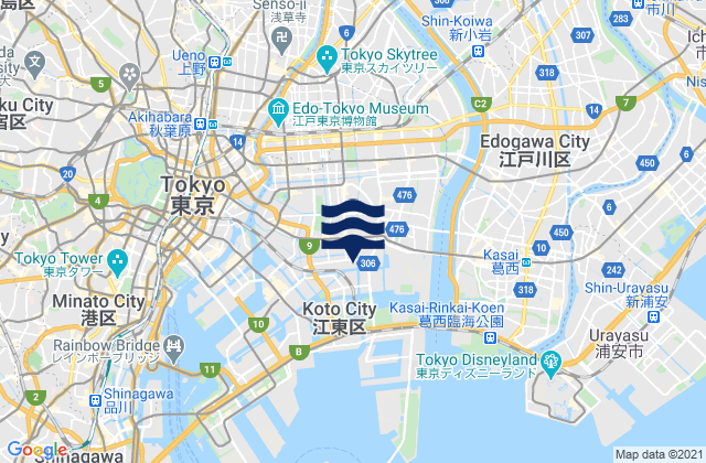 Kōtō-ku, Japan潮水