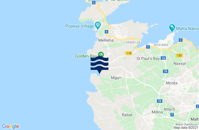 L-Imġarr, Malta潮水