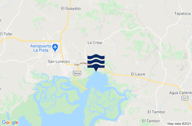 La Criba, Honduras潮水