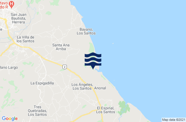La Espigadilla, Panama潮水