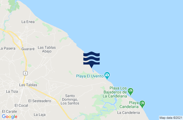 La Laja, Panama潮水