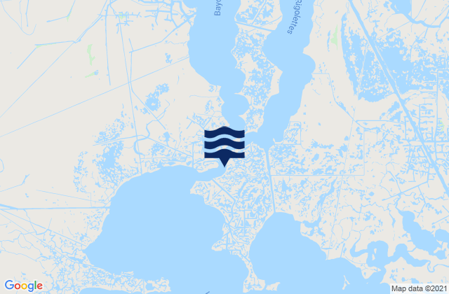 Lafitte Barataria Waterway, United States潮水