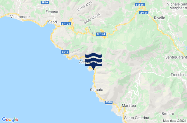 Lagonegro, Italy潮水