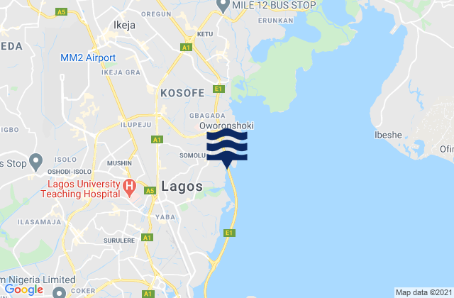 Lagos State, Nigeria潮水
