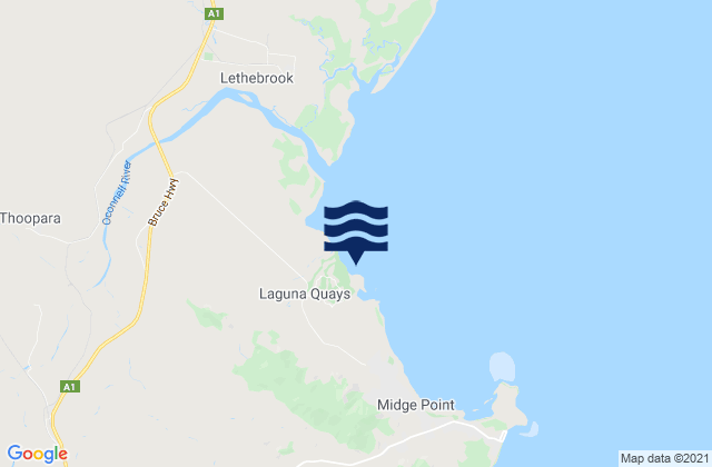 Laguna Quays, Australia潮水