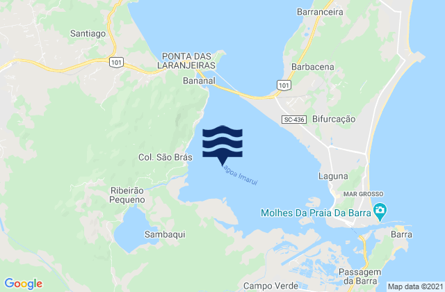 Laguna, Brazil潮水