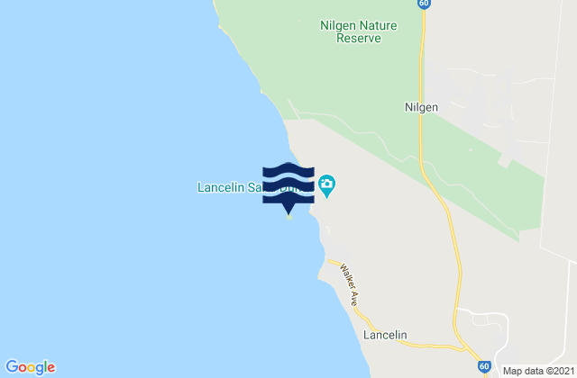 Lancelin Island, Australia潮水