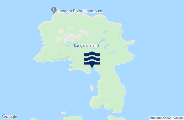 Langara Island, Canada潮水