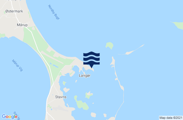 Langør, Denmark潮水