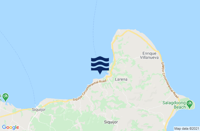 Larena (Siquijor Island), Philippines潮水
