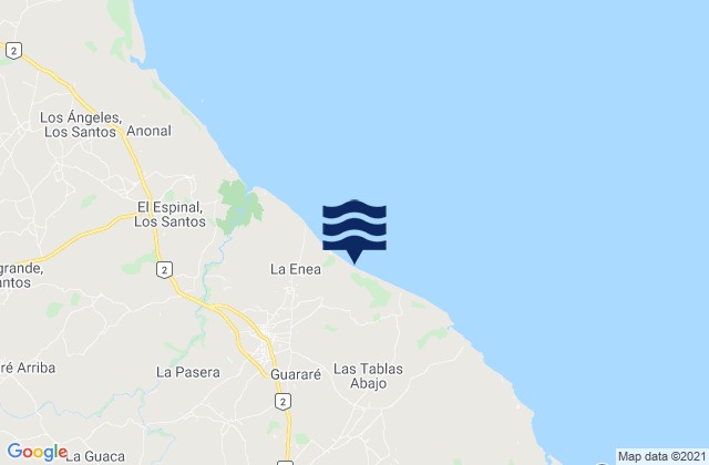 Las Palmitas, Panama潮水