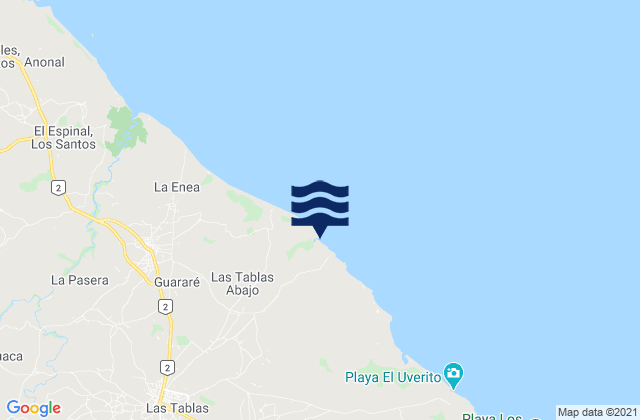 Las Tablas, Panama潮水