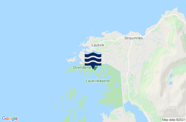 Laukvika, Norway潮水