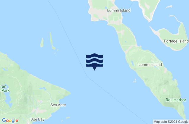 Lawrence Point Orcas I. 1.3 mi. NE of, United States潮水
