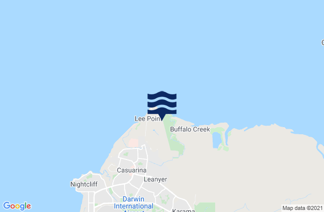 Leanyer, Australia潮水